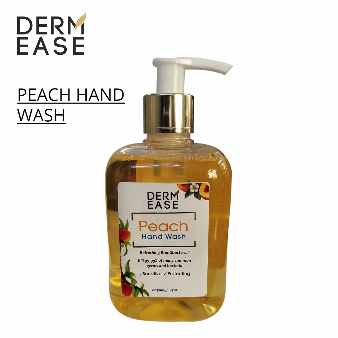 DERM EASE Peach Hand Wash